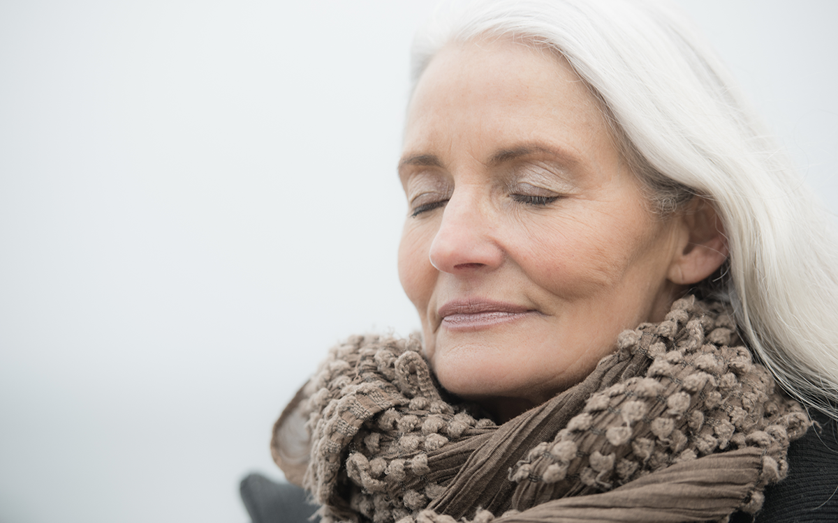 older woman fasting