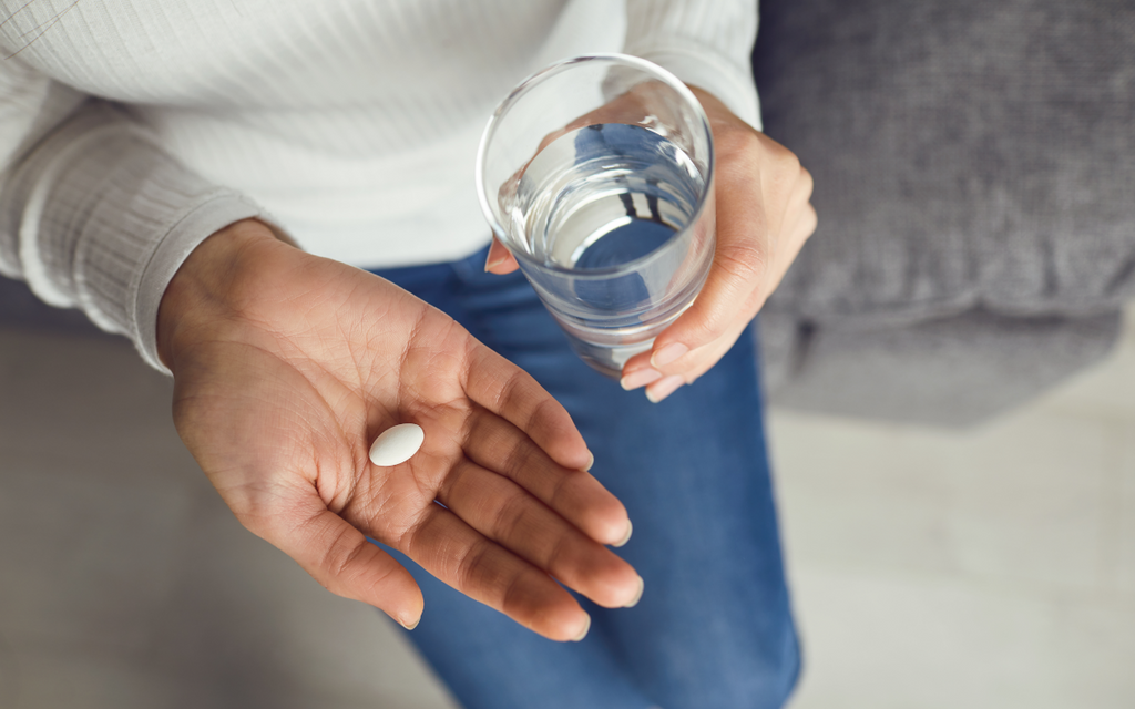 Caffeine Anhydrous pill