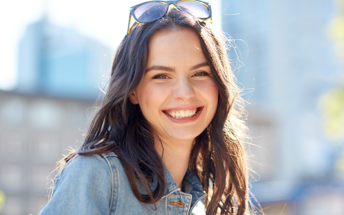 smiling woman