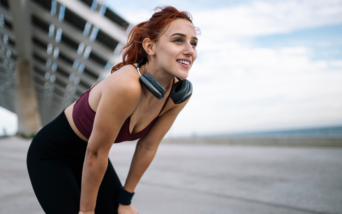 woman exercising